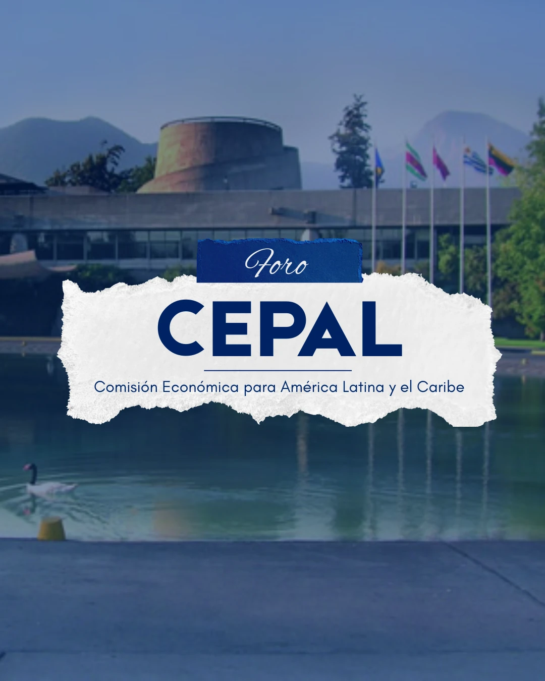 Portada del Foro CEPAL, Comisión Económica para América Latina y el Caribe