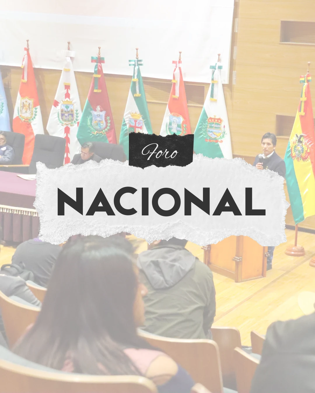 Portada del Foro Nacional