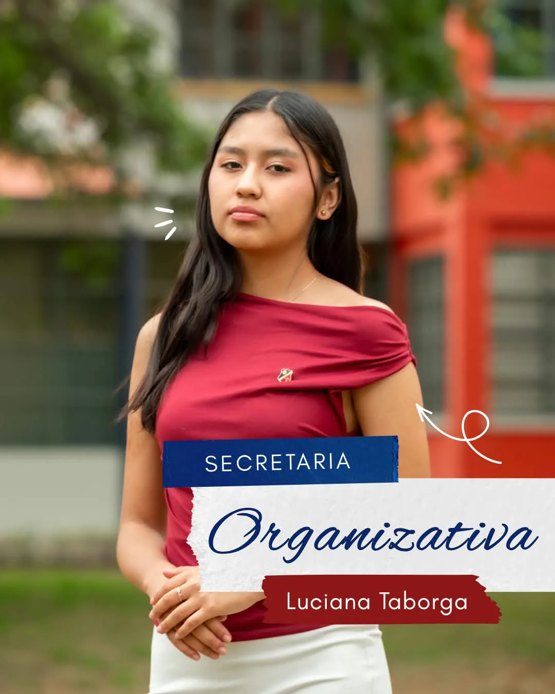 Retrato de la Secretaria Organizativa del Mini ESCJMUN